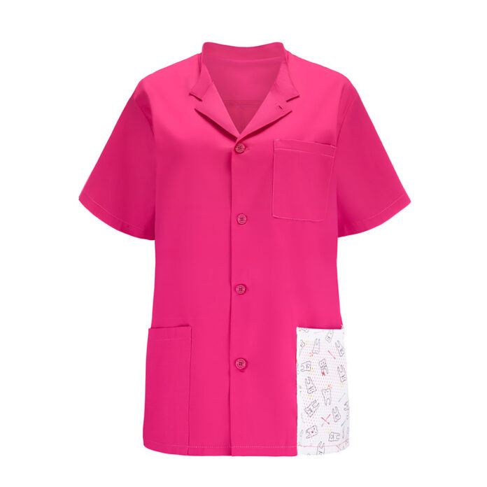 Kolorowe fartuchy medyczne